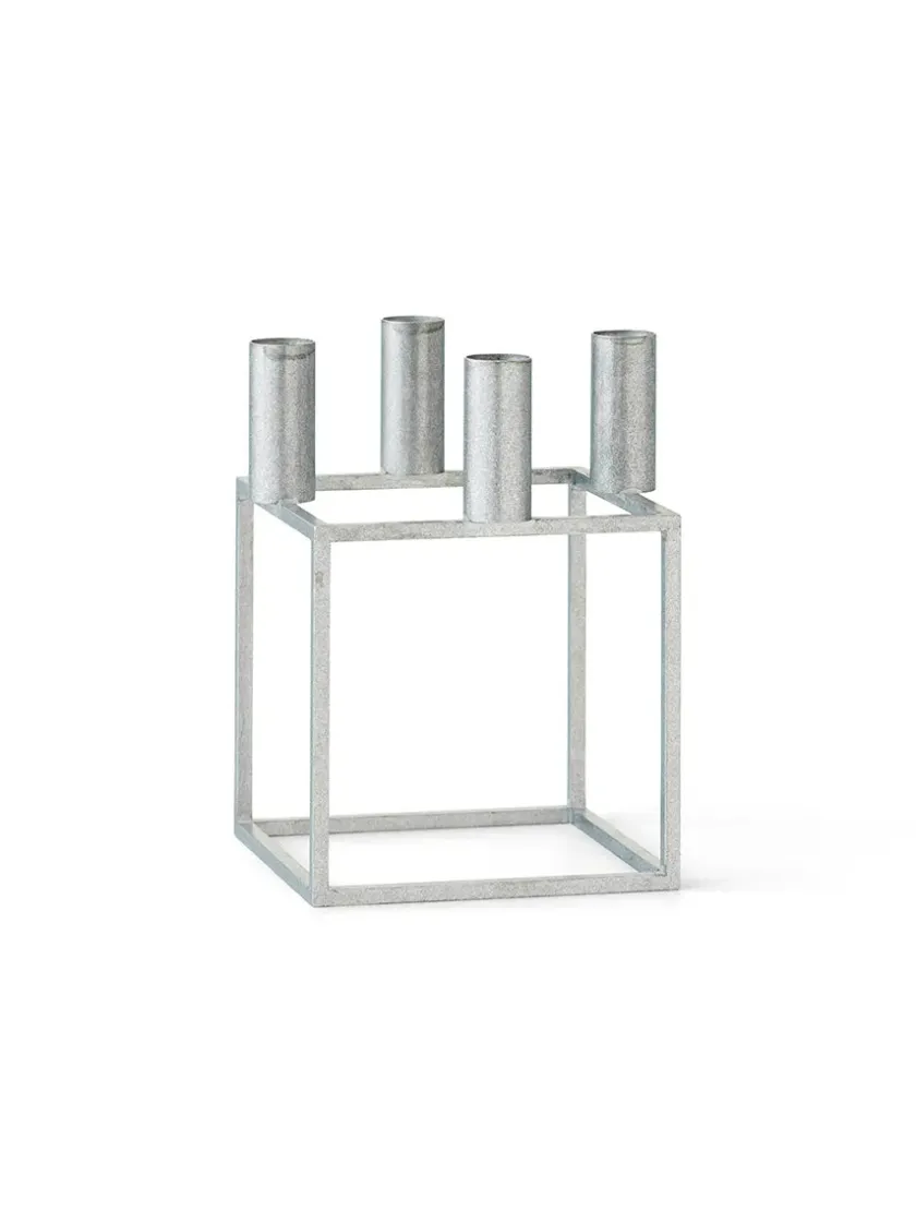 Audo Copenhagen Kubus 4 Lysestage, olive fra> Adventsstager|Lysestager
