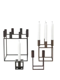 Audo Copenhagen Kubus 4 Lysestage, olive fra><noscript><img width=