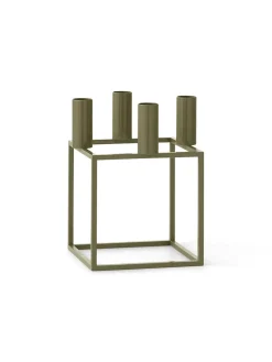 Audo Copenhagen Kubus 4 Lysestage, sort fra><noscript><img width=