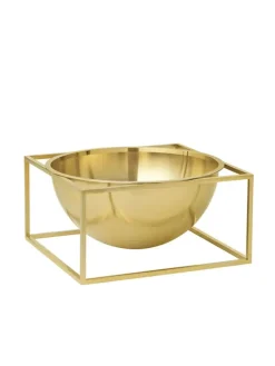 Audo Copenhagen Kubus Bowl Centerpiece Large, sort fra><noscript><img width=