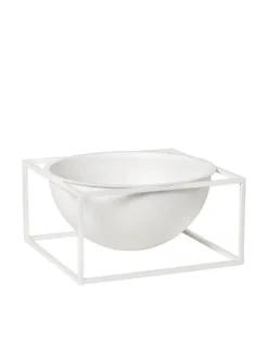 Audo Copenhagen Kubus Bowl Centerpiece Large, sort fra><noscript><img width=