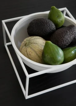 Audo Copenhagen Kubus Bowl Centerpiece Large, sort fra><noscript><img width=