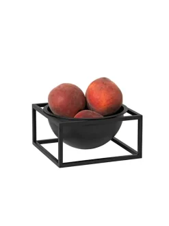 Audo Copenhagen Kubus Bowl Centerpiece Small, sort fra><noscript><img width=
