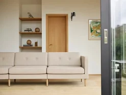 FDB Møbler L42 Firhøj Sofa 3-Personers, beige fra> Sofaer