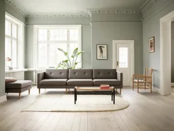 FDB Møbler L42 Firhøj Sofa 3-Personers, beige fra><noscript><img width=