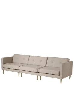 FDB Møbler L42 Firhøj Sofa 3-Personers, beige fra><noscript><img width=