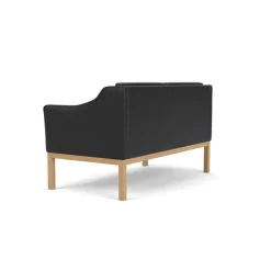 FDB Møbler L45 MK154 2 pers. sofa, beige tekstil af Mogens Koch><noscript><img width=