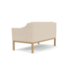 FDB Møbler L45 MK154 2 pers. sofa, beige tekstil af Mogens Koch><noscript><img width=