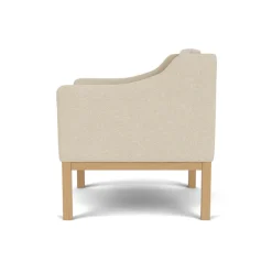 FDB Møbler L46 MK155 lænestol, beige tekstil af Mogens Koch><noscript><img width=
