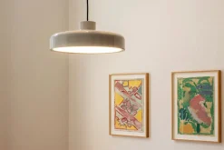Nine Lacquer pendant medium, grey fra> Pendler|Spots