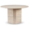 Wabi Sabi Nordic Lago Spisebord, travertin fra> Spiseborde