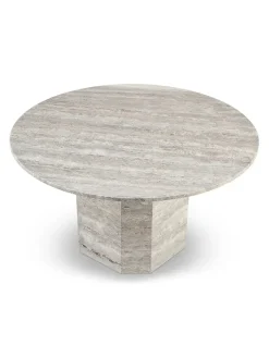 Wabi Sabi Nordic Lago Spisebord, travertin silver fra> Spiseborde