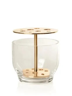 Fritz Hansen Lille Ikebana Vase, messing af Jaime Hayon> Vaser
