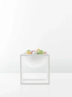 Audo Copenhagen Lille Kubus Skål, guldbelagt fra><noscript><img width=