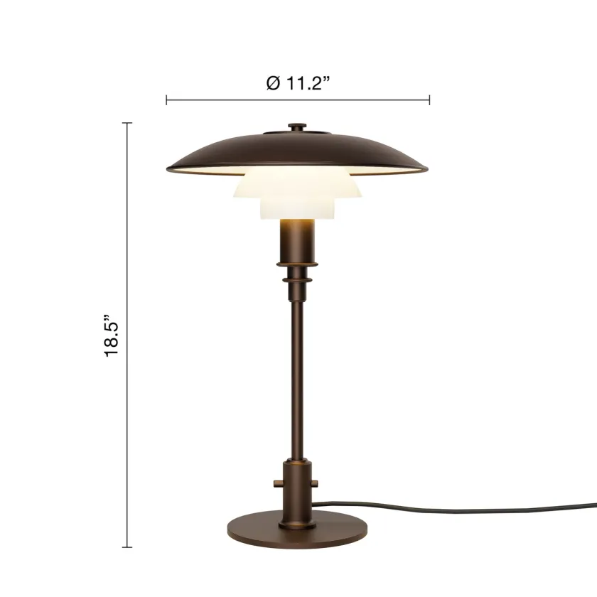 Louis Poulsen Limited Edition 2025 PH 3/2 Bordlampe fra> Spots