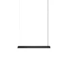 Muuto Linear Pendant Lamp 87,2 cm, black fra> Pendler|Spots