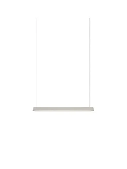 Muuto Linear Pendant Lamp 87,2 cm, grey fra> Pendler|Spots