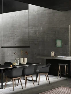 Muuto Linear Pendant Lamp 169,2 cm, grey fra><noscript><img width=
