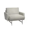 Fritz Hansen Lissoni PL111S Lounge Chair, Clay 012 fra> Lænestole
