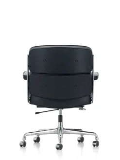 Vitra Lobby Chair ES 104 kontorstol, sort læder fra><noscript><img width=