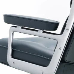 Vitra Lobby Chair ES 104 kontorstol, sort læder fra><noscript><img width=