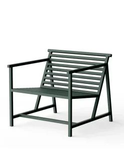 Nine Lounge Chair, grøn fra 19 Outdoors> Udendørs Loungemøbler|Havestole