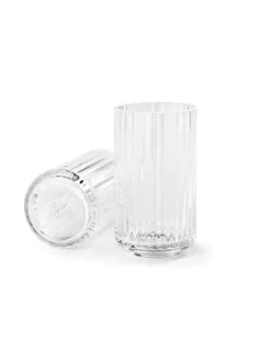 Lyngby Porcelæn Lyngbyvasen blå glas fra><noscript><img width=