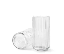 Lyngby Porcelæn Lyngbyvasen blå glas fra><noscript><img width=