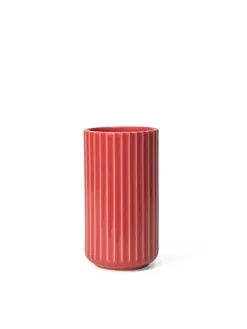 Lyngby Porcelæn Lyngbyvasen blå glas fra><noscript><img width=