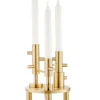 Fritz Hansen Lysestage large messing af Jaime Hayon> Lysestager