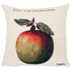 Poulin Design Magritte Ceci n´est Pas Une Pomme pude fra> Puder Og Plaider|Puder