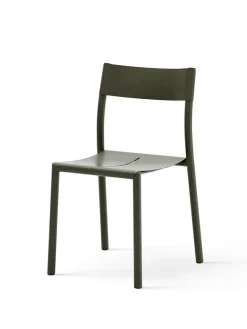 New Works May Chair, dark green fra> Havestole