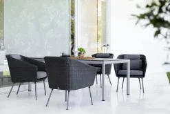 Cane-line Mega Dining Stol, inkl. hyndesæt fra><noscript><img width=