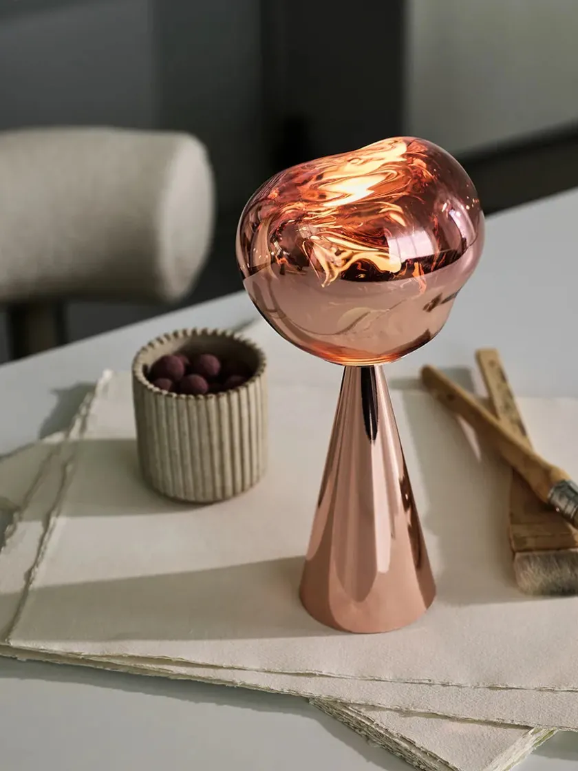 Tom Dixon Melt portable bordlampe, Fluoro fra> Portable Lamper|Spots