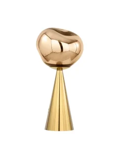 Tom Dixon Melt Portable Bordlampe, gold fra> Spots|Portable Lamper