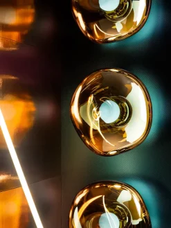 Tom Dixon Melt Surface Væglampe, gold fra> Væglamper|Spots
