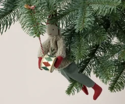 Maileg Metal ornament, Nisse med Stearinlys fra><noscript><img width=