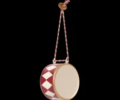 Maileg Metal Ornament, tromme, lille - rød fra><noscript><img width=