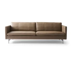 Mogens Hansen MH276 4 pers. sofa i Baltique anilinlæder fra> Sofaer