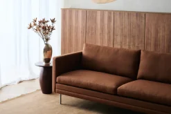 Mogens Hansen MH276 4 pers. sofa i Baltique anilinlæder fra><noscript><img width=