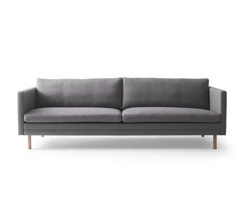 Mogens Hansen MH276 4 pers. sofa i Baltique anilinlæder fra> Sofaer