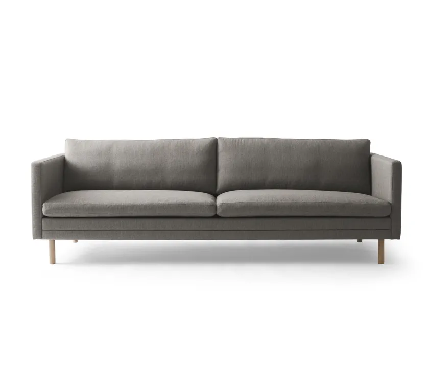 Mogens Hansen MH276 4 pers. sofa i Baltique anilinlæder fra> Sofaer