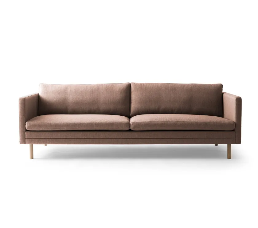 Mogens Hansen MH276 4 pers. sofa i Baltique anilinlæder fra> Sofaer