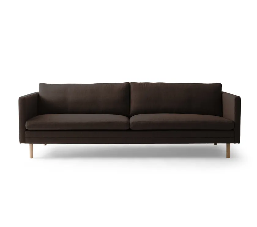 Mogens Hansen MH276 4 pers. sofa i Baltique anilinlæder fra> Sofaer