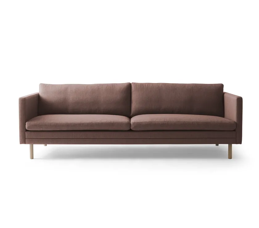 Mogens Hansen MH276 4 pers. sofa i Baltique anilinlæder fra> Sofaer