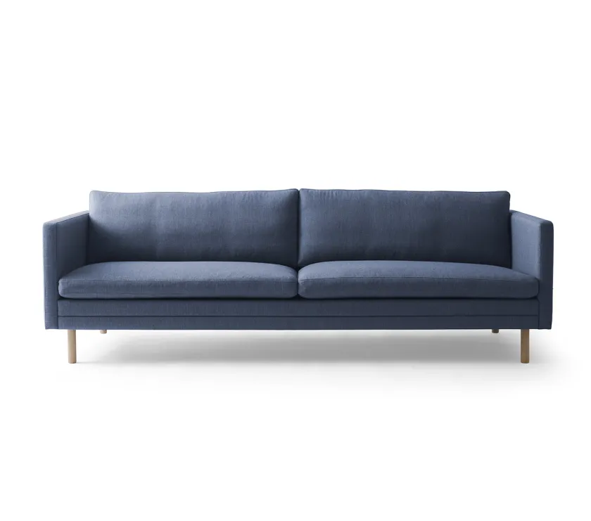 Mogens Hansen MH276 4 pers. sofa i Baltique anilinlæder fra> Sofaer