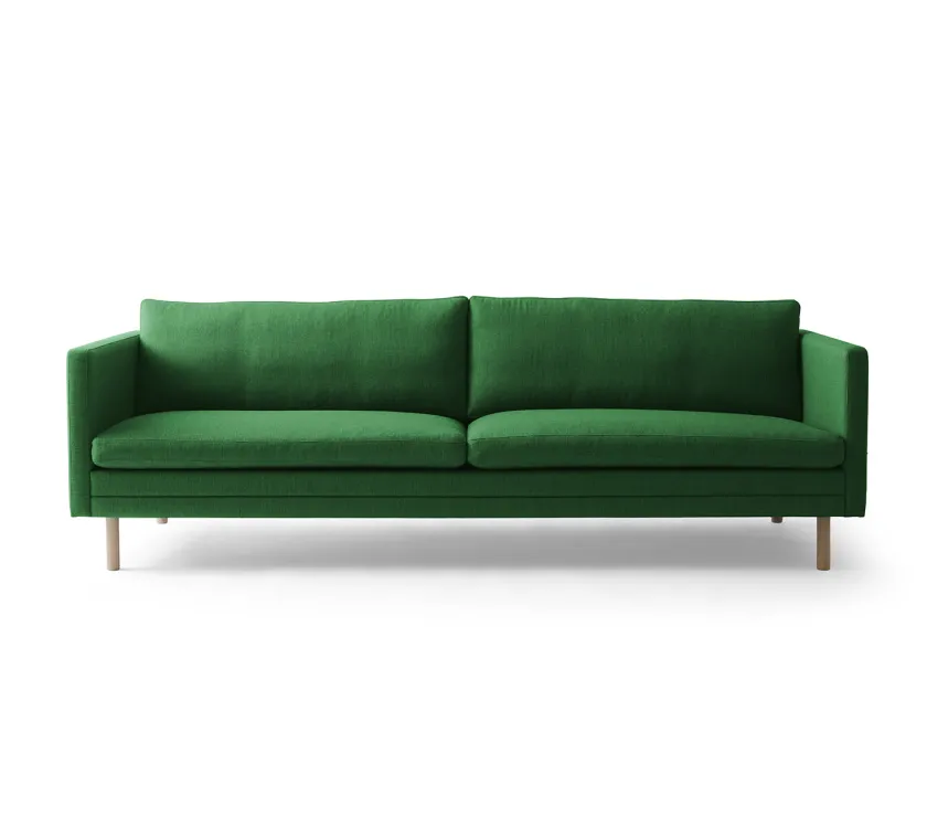 Mogens Hansen MH276 4 pers. sofa i Baltique anilinlæder fra> Sofaer