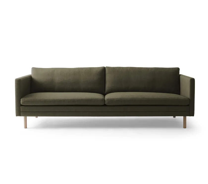 Mogens Hansen MH276 4 pers. sofa i Baltique anilinlæder fra> Sofaer