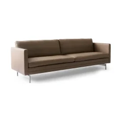 Mogens Hansen MH276 4 pers. sofa i Baltique anilinlæder fra><noscript><img width=