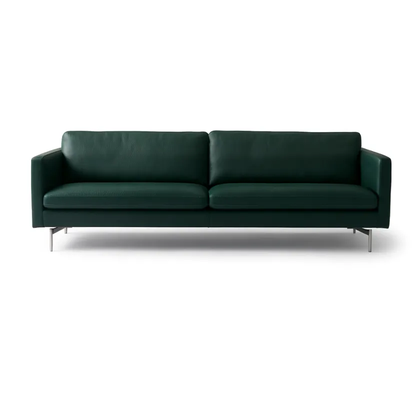 Mogens Hansen MH276 3 pers. sofa i Baltique anilinlæder fra> Sofaer